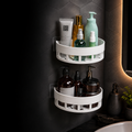 Premium Corner Bathroom Shelf - Pack of 2