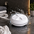 Portable Washing Machine, Mini Ultrasonic Washing Machine 3 in 1 Dishwashers Ultrasonic Waves Suitable for Home