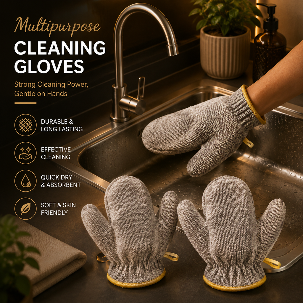 Wire Dishwashing Gloves – 1 Pair