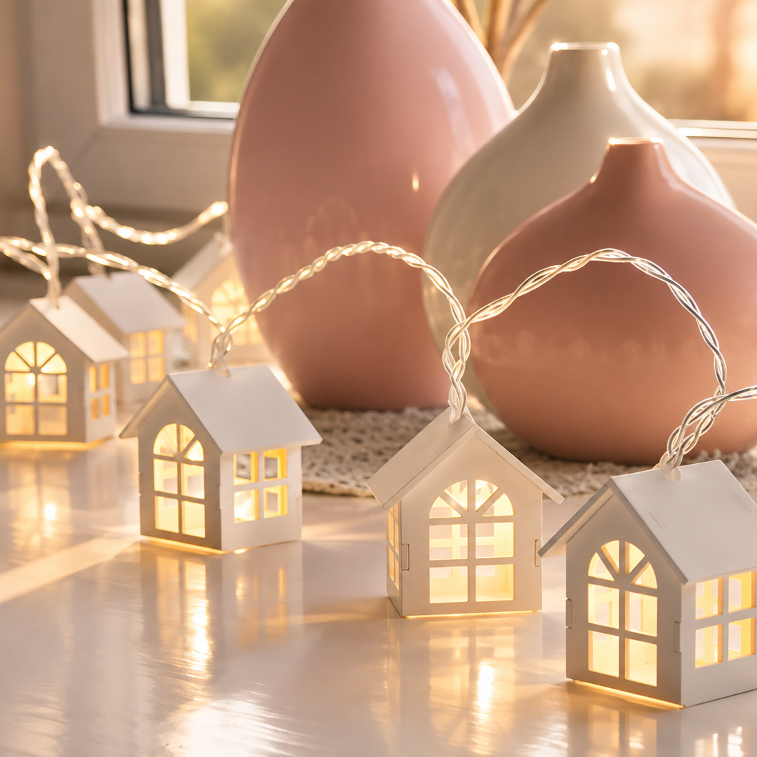 White Home String Lights